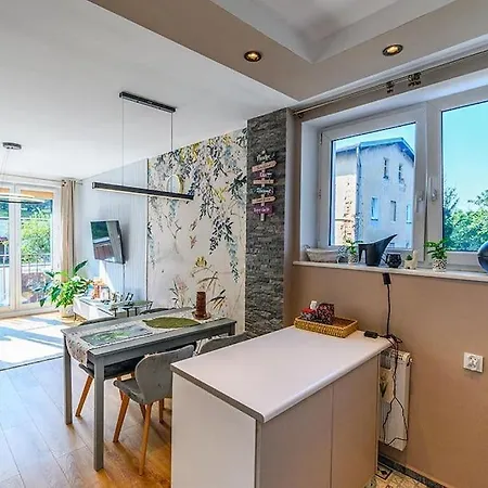 Apartament Górnik W Wałbrzychu 40m, Kuchnia, Klima, Wifi, Parking Wałbrzych