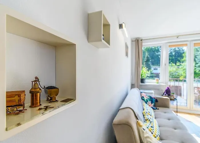 Апартаменты Gornik W Walbrzychu 40m, Kuchnia, Klima, Wifi, Parking Валбжих