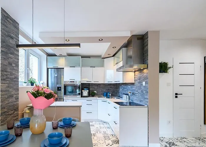 Апартаменты Gornik W Walbrzychu 40m, Kuchnia, Klima, Wifi, Parking Валбжих