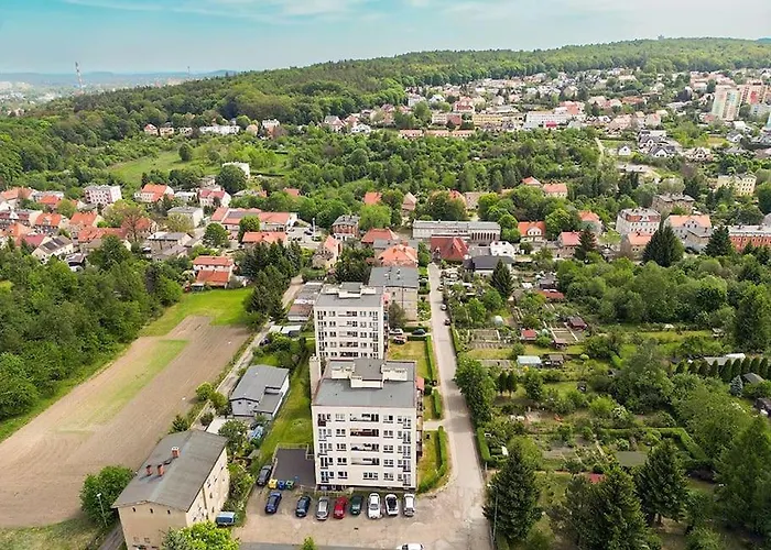 Апартаменты Gornik W Walbrzychu 40m, Kuchnia, Klima, Wifi, Parking Валбжих